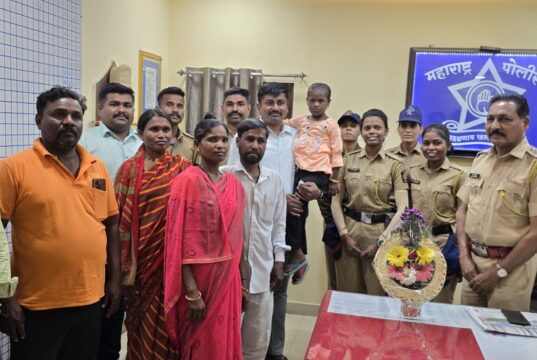 बिबवेवाडी पोलिसांची तत्परता – हरवलेल्या ८ वर्षीय चिमुकलीचा अवघ्या २ तासांत शोध!
