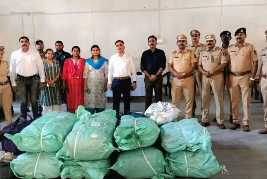 पुणे लोहमार्ग पोलिसांची मोठी कारवाई! ६ लाखांहून अधिक किमतीच्या अंमली पदार्थांचा नाश; १५ केसेसमधील मुद्देमाल भट्टीत जाळून नष्ट