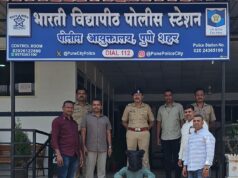 यामाहा मोटारसायकल चोरी प्रकरणातील सराईत गुन्हेगार जेरबंद; भारती विद्यापीठ पोलिसांची जलद कारवाई