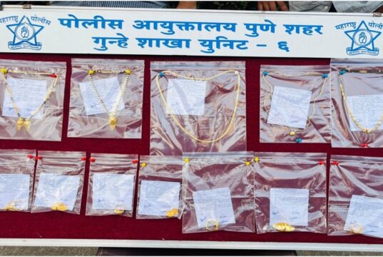 वयोवृद्धांना फसवणारा सराईत गुन्हेगार जेरबंद; पोलिसांनी ८ गुन्ह्यांचा छडा लावत ८.६८ लाखांचा मुद्देमाल केला हस्तगत