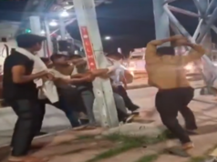 यूपीच्या टोल बूथवर भारतीय सैनिकावर अमानुष हल्ला; व्हायरल व्हिडिओमुळे चार जणांना अटक.